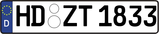 HD-ZT1833