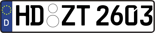 HD-ZT2603