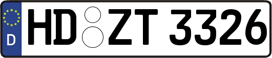 HD-ZT3326