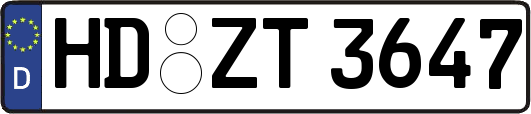 HD-ZT3647