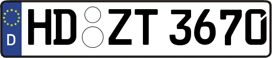 HD-ZT3670