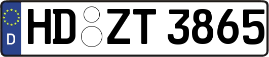 HD-ZT3865