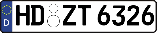 HD-ZT6326