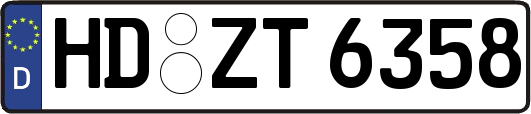 HD-ZT6358