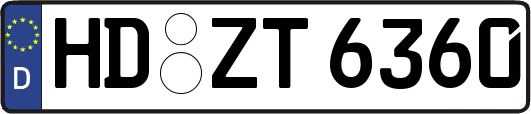 HD-ZT6360