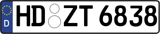 HD-ZT6838