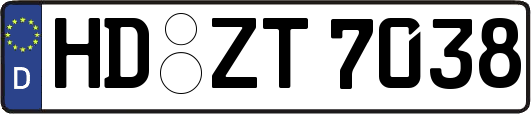 HD-ZT7038