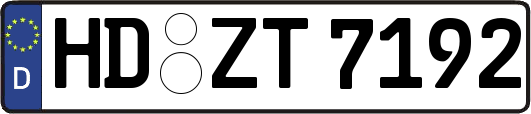 HD-ZT7192