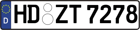 HD-ZT7278