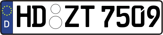 HD-ZT7509