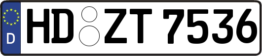 HD-ZT7536
