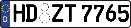 HD-ZT7765