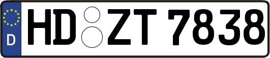 HD-ZT7838