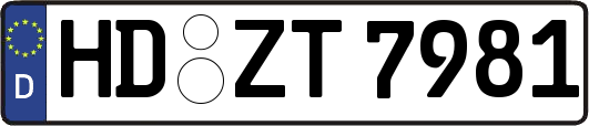 HD-ZT7981