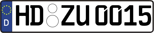 HD-ZU0015