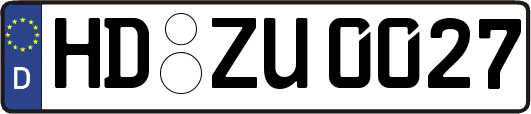 HD-ZU0027