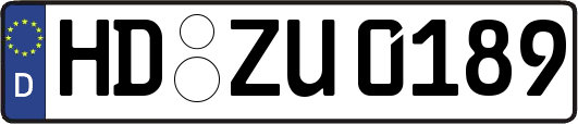 HD-ZU0189