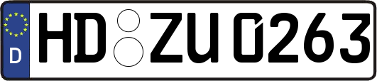 HD-ZU0263