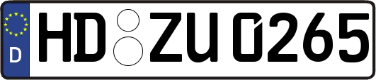 HD-ZU0265