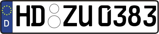 HD-ZU0383