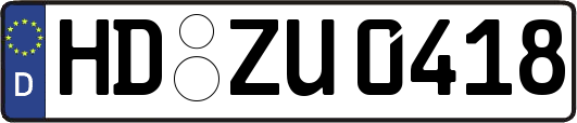 HD-ZU0418