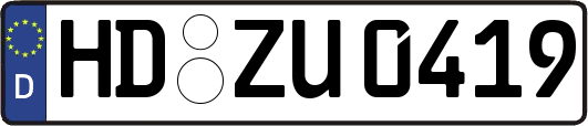 HD-ZU0419