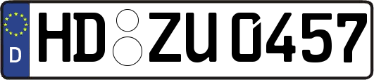 HD-ZU0457