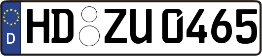 HD-ZU0465