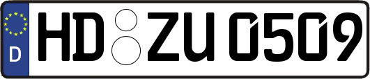 HD-ZU0509