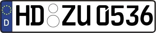 HD-ZU0536