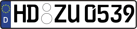 HD-ZU0539