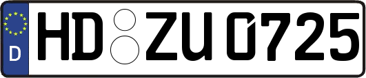 HD-ZU0725