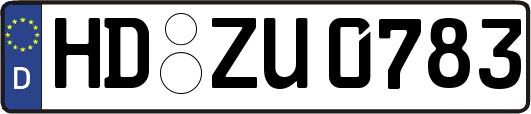 HD-ZU0783