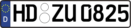 HD-ZU0825