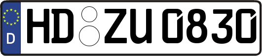 HD-ZU0830