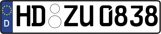 HD-ZU0838
