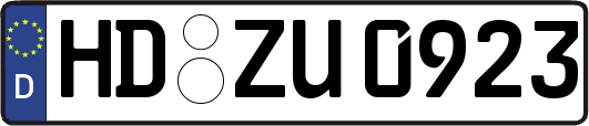 HD-ZU0923