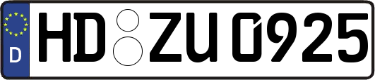 HD-ZU0925