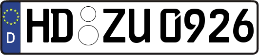 HD-ZU0926