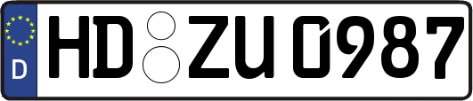 HD-ZU0987