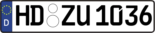 HD-ZU1036