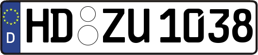 HD-ZU1038