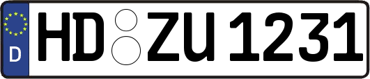 HD-ZU1231