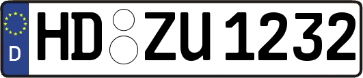 HD-ZU1232