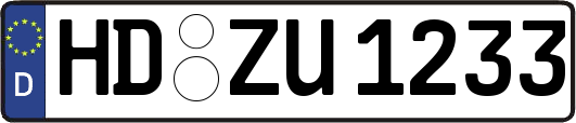 HD-ZU1233
