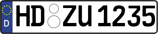 HD-ZU1235
