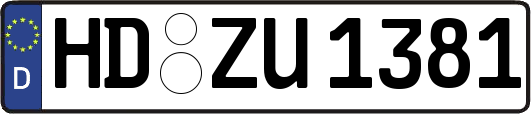 HD-ZU1381