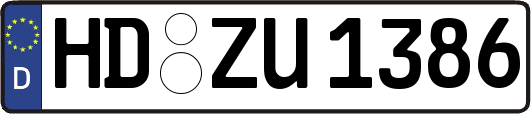 HD-ZU1386