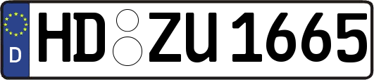 HD-ZU1665