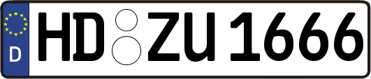 HD-ZU1666